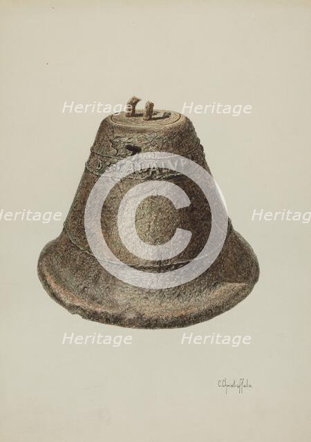 Church Bell, 1940. Creator: Cornelius Christoffels.