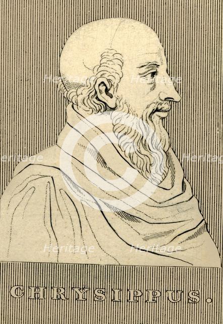 'Chrysippus', (c279-206 BC), 1830. Creator: Unknown.