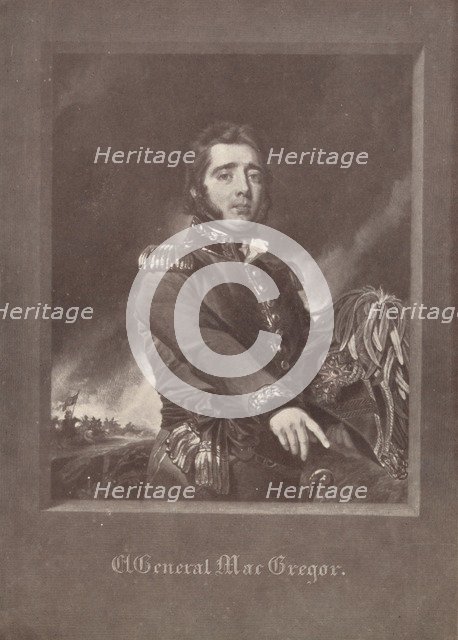 'General MacGregor', c1825 (1909). Artist: Samuel William Reynolds.