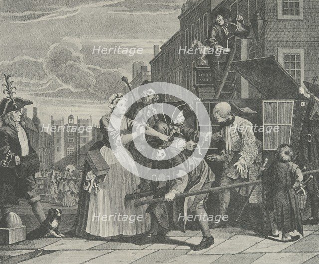 'St. James's Street', 18th century, (1925).  Creator: Unknown.