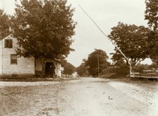 Toll gate on Winchester Pike, Virginia, 1900 or 1901, printed later. Creator: Frances Benjamin Johnston.