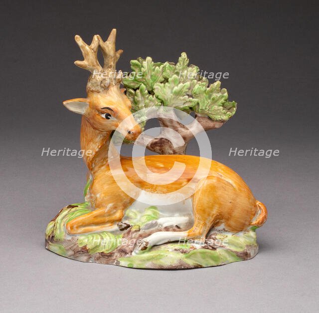 Stag, Staffordshire, c. 1820. Creator: Staffordshire Potteries.