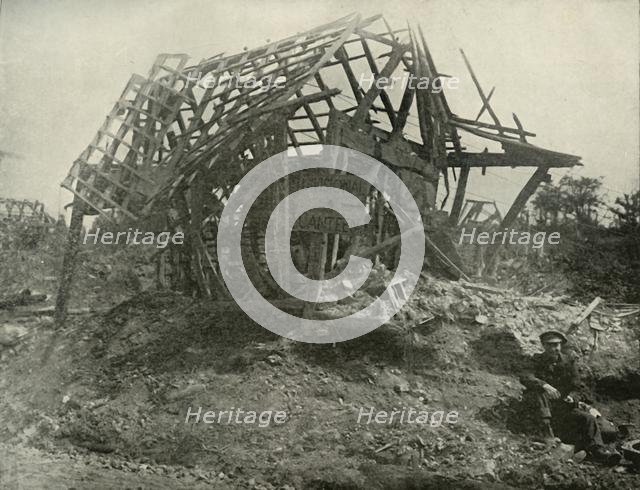 'A Village on the Western Front', (1919). Creator: Unknown.