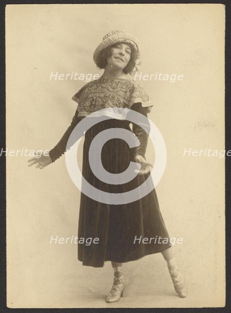 Mlle Polaire, about 1910. Creator: Paul Nadar.