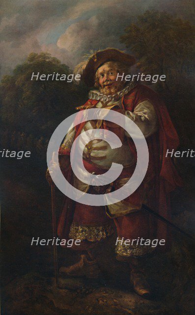 'Portrait of James Quin as Falstaff', 18th century, (1935). Artist: Thomas Gainsborough.