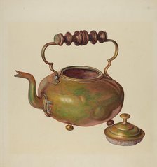 Tea Kettle, c. 1941. Creator: Michael Rekucki.