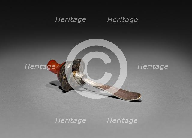 Snuff Bottle (stopper), 1644-1912. Creator: Unknown.