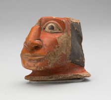 Head Fragment from a Large Ceremonial Jar, A.D. 700/800. Creator: Unknown.