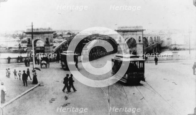 North Quay, second Victoria Bridge, c1897. Creator: Unknown.