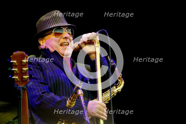 Van Morrison, Love Supreme Jazz Festival, Glynde Place, East Sussex, 2015. Artist: Brian O'Connor.