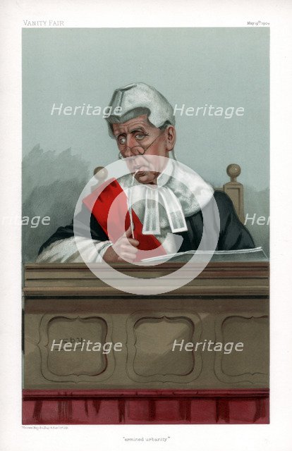 'Ermined Urbanity', 1904. Artist: Spy