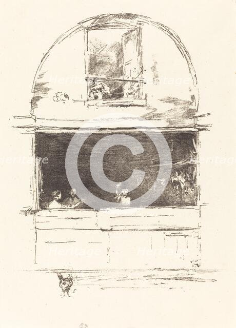 The Forge, Passage du Dragon, 1894. Creator: James Abbott McNeill Whistler.