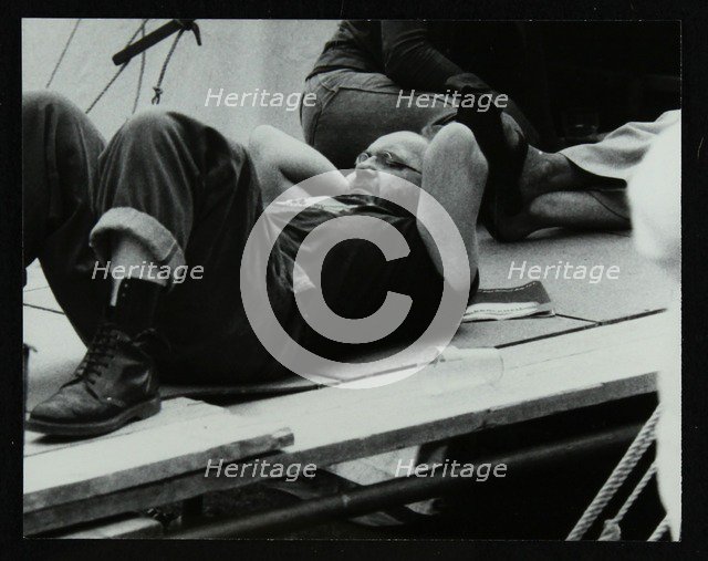 Saxophonist Lol Coxhill, Bracknell, Berkshire, 1983. Artist: Denis Williams