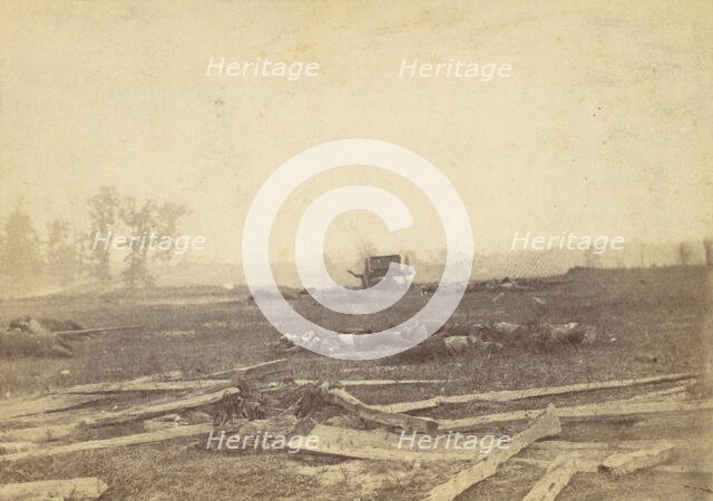 View on the Battlefield of Antietam, September 1862, 1862. Creator: Alexander Gardner.