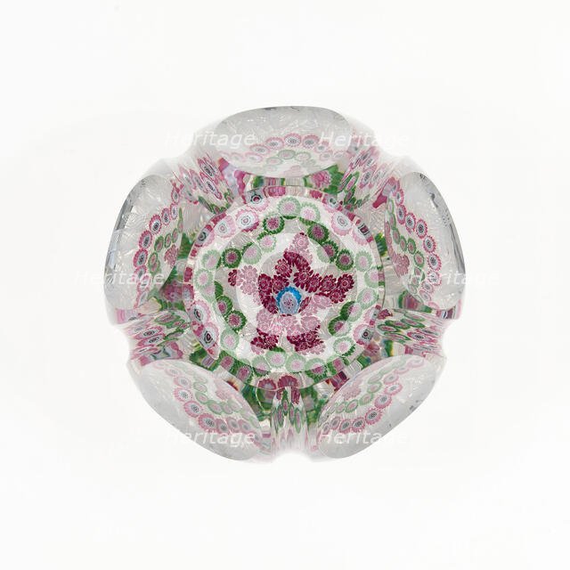 Paperweight, France, Mid 19th century. Creator: Unknown.