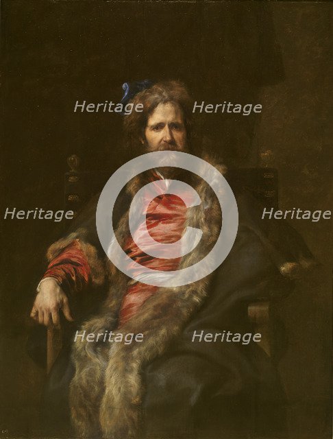 Portrait of Painter Martin Ryckaert (1587-1631). Artist: Dyck, Sir Anthony van (1599-1641)