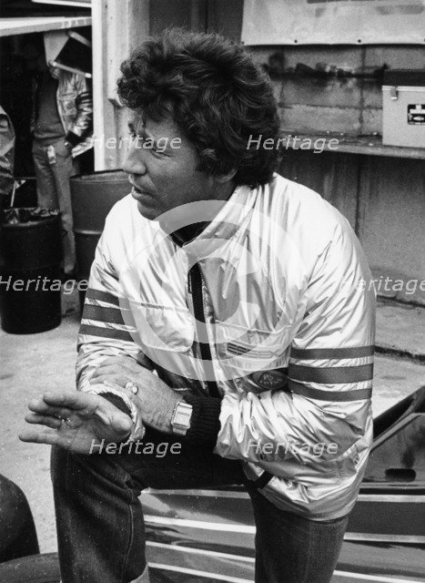 Mario Andretti, 1980. Artist: Unknown