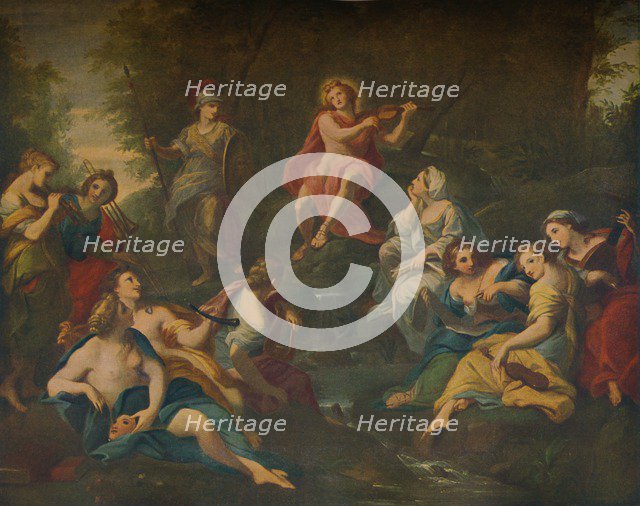'Apollo and the Muses', 1772. Artist: Angelika Kauffmann.