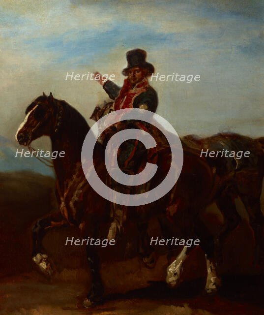 French Postillion I, between 1833-1834. Creator: Piotr Michalowski.