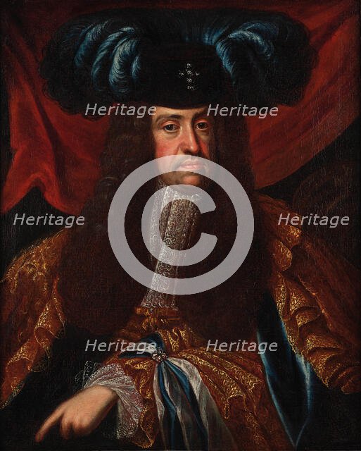 Portrait of Charles VI (1685-1740), Holy Roman Emperor, ca 1720. Creator: Anonymous.