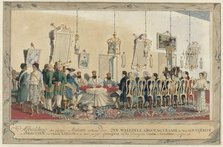 Reception of the envoys of the King of Kandy by Governor Imam Falck, 1772. Creator: Carel Frederik Reimer.