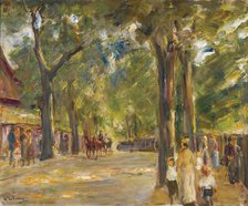 Figures on the Grosse Seestrasse in Wannsee.