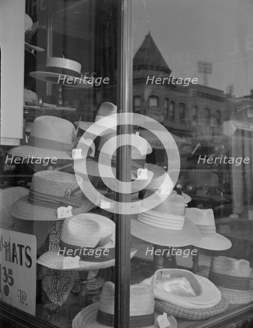 Display window at 7th Street and Florida Avenue, N.W., Washington, D.C., 1942. Creator: Gordon Parks.