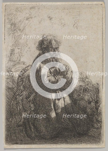 St. Jerome in Prayer, 1635. Creator: Rembrandt Harmensz van Rijn.