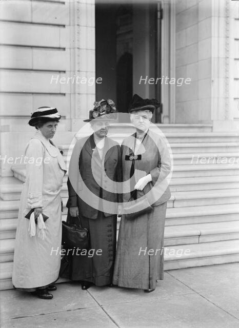Julia Lathrop, Jane Addams and Mary E. McDowell, 1913.  Creator: Harris & Ewing.
