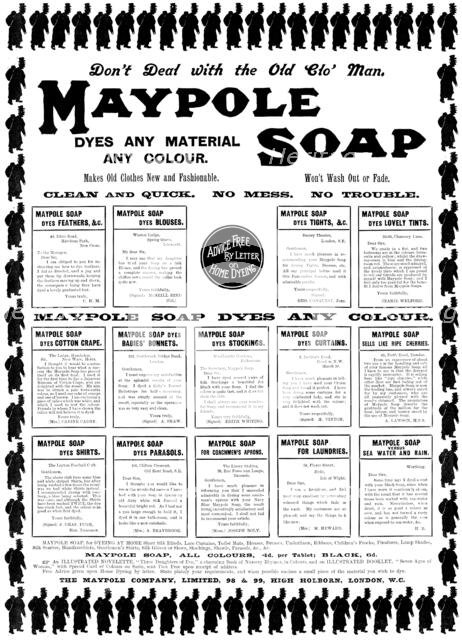Advertisement for Maypole Soap, 1898. Creator: Unknown.