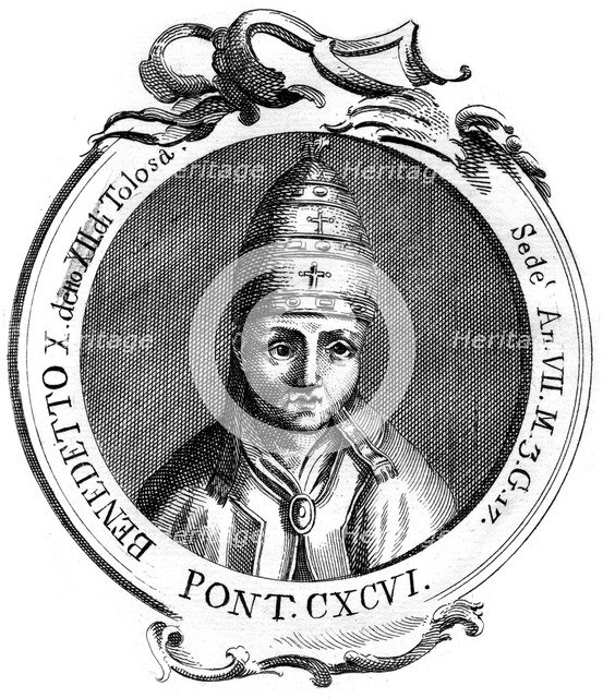 Benedict XII, Pope of the Catholic Church. Artist: Unknown