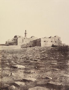 Jérusalem. (Environs) Montagne de Sion. Cenacle et Maison de Caiphe., 1860 or later. Creator: Louis de Clercq.