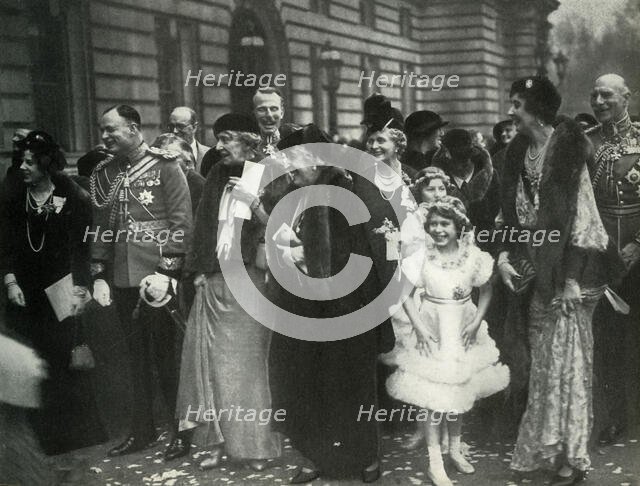 Royal wedding, London, 6 November 1935, (1947).  Creator: Unknown.