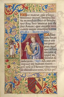 The Virgin and Child; Poncher Hours, about 1500. Creator: Master of the Chronique Scandaleuse.