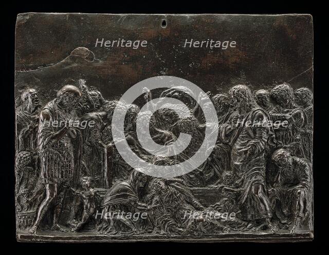 The Entombment, c. 1500. Creator: Andrea Briosco.