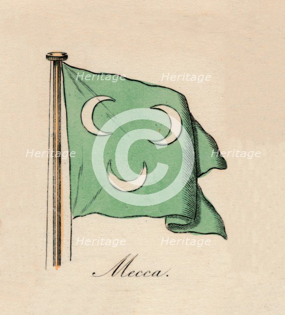 'Mecca', 1838. Artist: Unknown.
