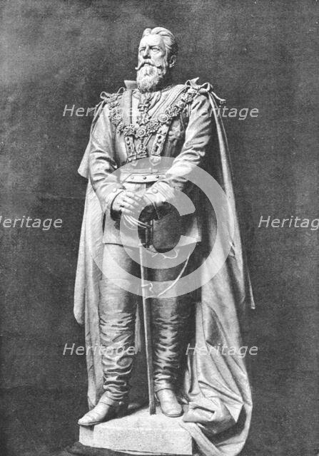 ''Statue of the Emperor Frederick of Germany, in St. Georges Chapel, Windsor', 1890. Creator: Unknown.