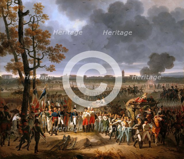 The Siege of Mantua. Wurmser surrendered to Jean Sérurier, February 2, 1797, 1812.