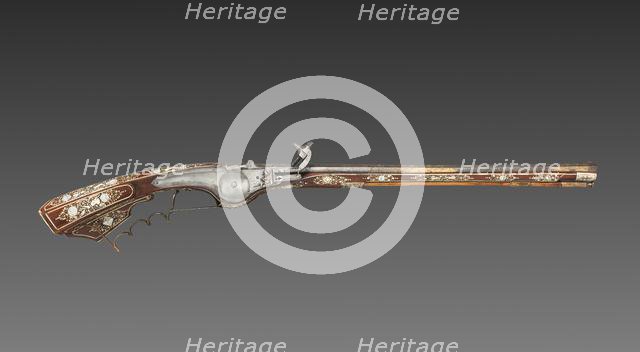 Wheel-lock Petronel, c. 1630. Creator: Georg Kurland (Polish).