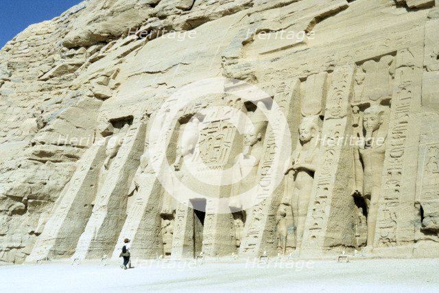 Temple of Nefertari, Abu Simbel, Egypt, 13th century BC. Artist: Unknown