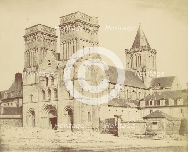 Abbay aux Dammes, Caen, 1850s. Creator: Unknown.