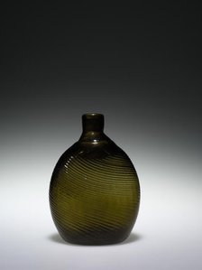 Pitkin Flask, 1800s. Creator: Unknown.