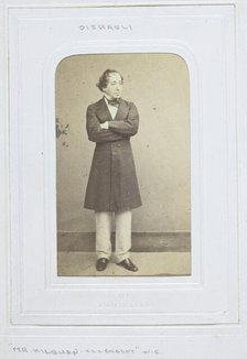 Benjamin Disraeli, 1860-69. Creator: William Edward Kilburn.