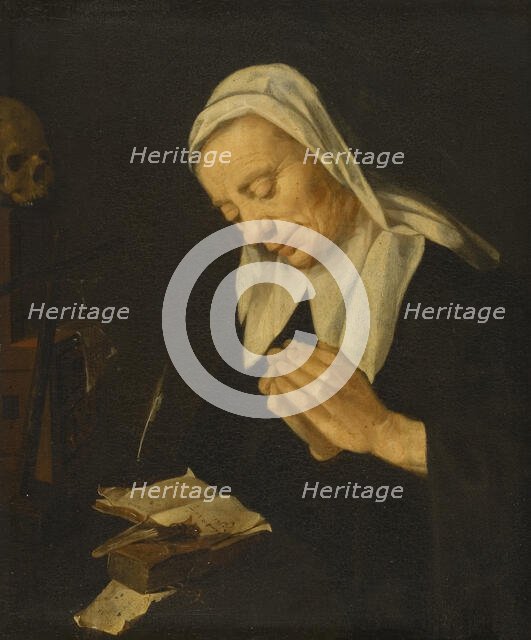 Praying Woman, c19th century. Creator: Unknown.