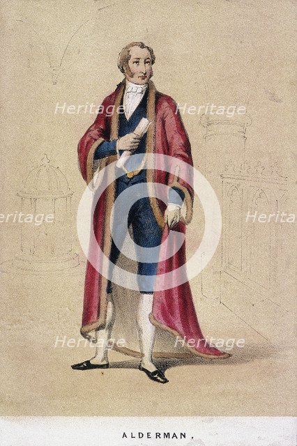 An Alderman, 1855. Artist: Day & Son