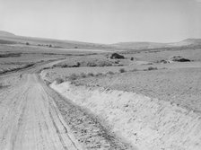 Entering Cow Hollow region...all are FSA borrowers, Malheur County, Oregon, 1939. Creator: Dorothea Lange.