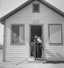 Nursery, Kern migrant camp, California, 1936. Creator: Dorothea Lange.