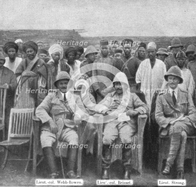 ''La conquete du Cameroun; Le 14 juillet 1915 a N'Gaoundere.', 1915. Creator: Unknown.