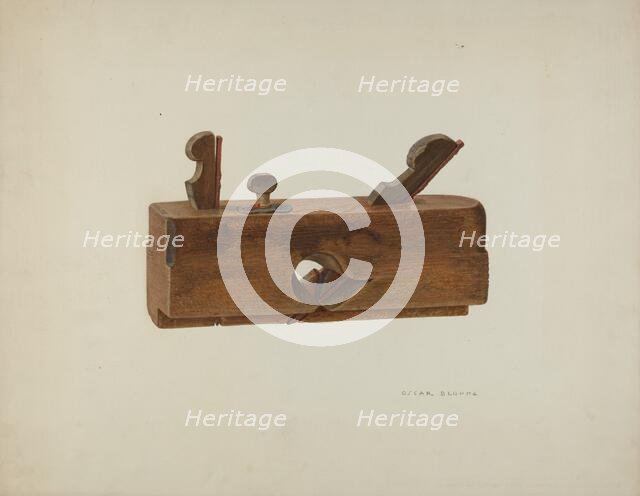 Plane, 1939. Creator: Oscar Bluhme.