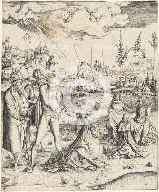 The Martyrdom of Saint Catherine, c. 1500. Creator: Master MZ.